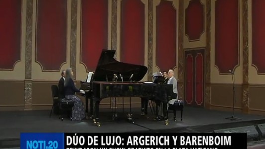 Dúo de lujo: Argerich y Barenboim
