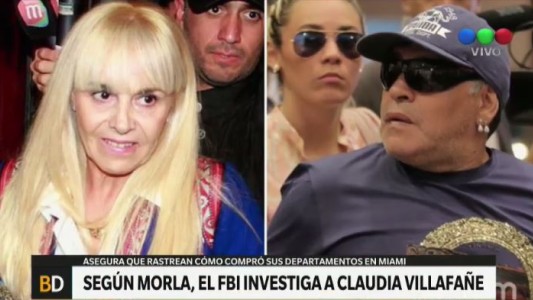 Según Matías Morla, el FBI está investigando a Claudia Villafañe