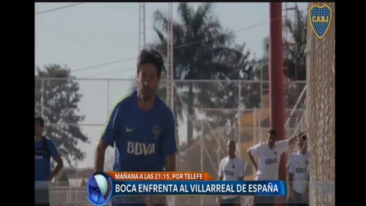 Boca enfrenta a Villarreal, por Telefe
