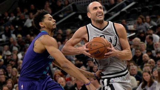 La NBA eligió las 10 mejores jugadas de Manu Ginóbili en San Antonio Spurs