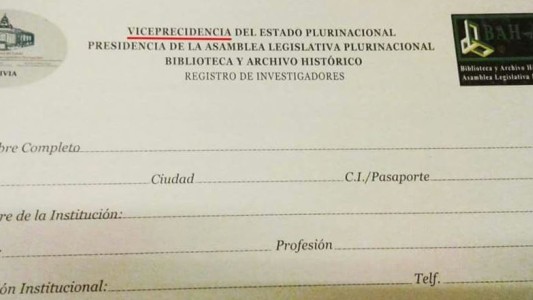 Ejemplar sanción a un funcionario boliviano por un error ortográfico