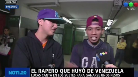El rapero que huyó de Venezuela
