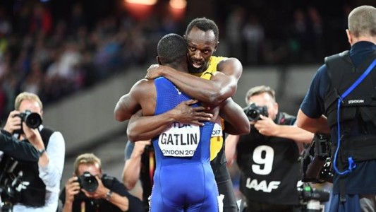 No pudo ser: Usain Bolt terminó tercero en su despedida del atletismo