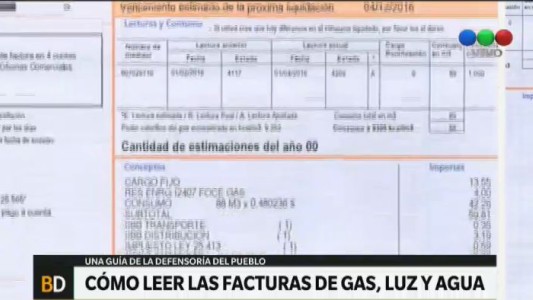 Cómo leer tus facturas de servicios públicos