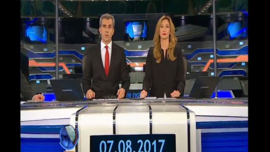 Telefe Noticias a las 12 / Bloque 1 / 07/08/2017