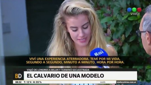El calvario de la modelo inglesa que fue secuestrada, drogada y subastada en internet