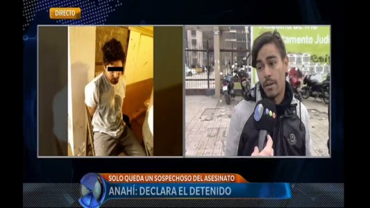 Amigos del detenido por el crimen de Anahí cuestionan la investigación
