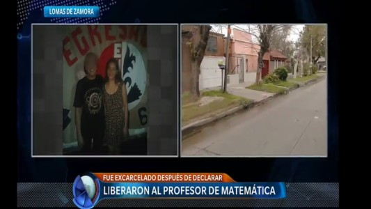 "Siempre fue un profesor excelente", aseguraron vecinos del docente excarcelado