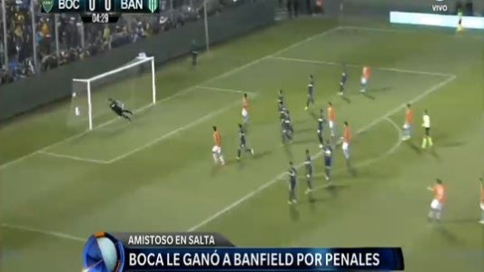 Boca le ganó a Banfield por penales