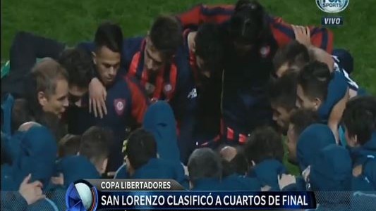 San Lorenzo clasificó a cuartos de final