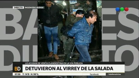 Detuvieron al "Virrey de La Salada"