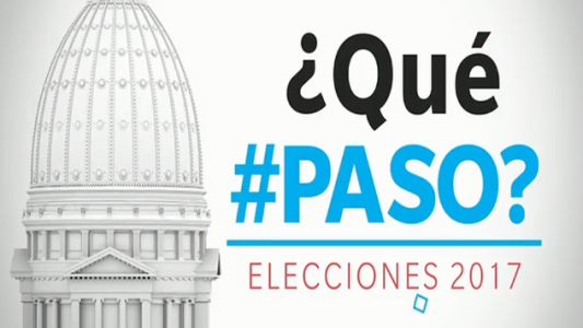 PASO Elecciones 2017 13/08/17