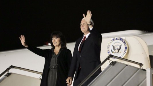 Llegó el vicepresidente de Trump y hoy se reúne con Macri