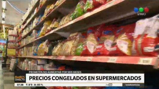 Nueva estrategia de los supermercados: congelan precios por 6 meses
