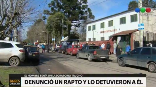 Denunció el intento de rapto de su hijo y terminó detenido