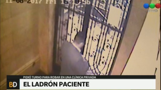 Un ladrón se hizo pasar por paciente en un consultorio médico