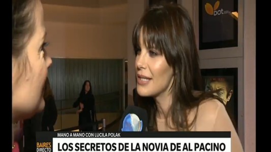 Según Lucila Polak, Al Pacino quedó enamorado de Argentina y "tiene ganas de volver"