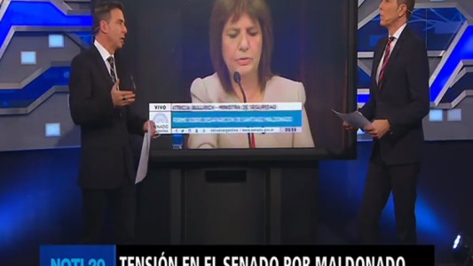 Tensión en el Senado por Santiago Maldonado