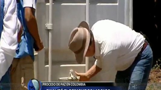 Finalizó el desarme de las FARC en Colombia