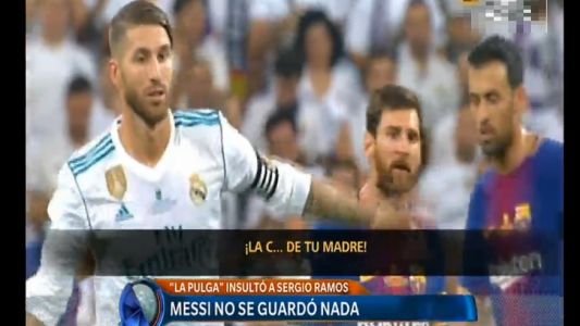 El insulto de Messi a Sergio Ramos