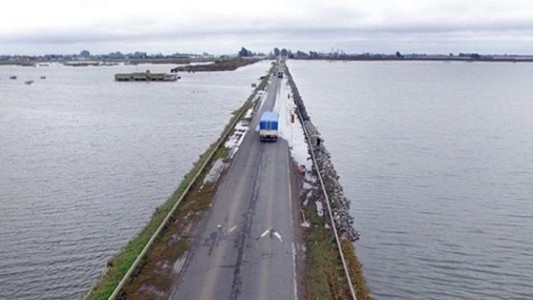 Dramática inundación en Bolívar