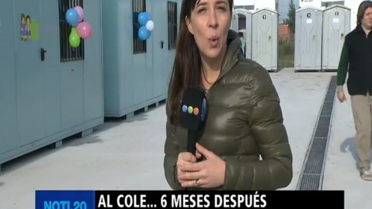 Moreno: al cole... seis meses después