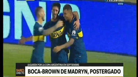 Postergaron Boca-Brown de Puerto Madryn: se jugará en septiembre