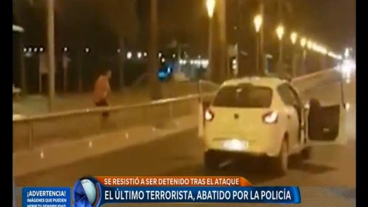 Video: así abatieron a uno de los terroristas en España