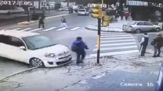 Habló el joven que se salvó de milagro tras ser atropellado