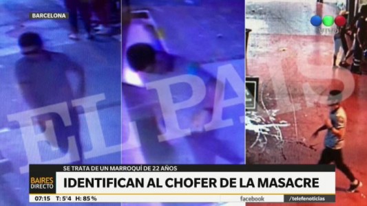 Identificaron al chofer de la masacre de Barcelona