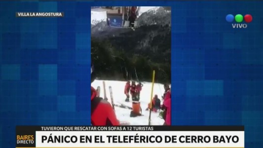 Cerro Bayo: chocaron dos telecabinas y tuvieron que evacuar a los pasajeros