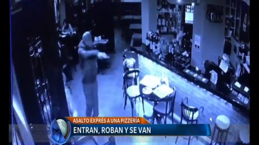 Tercer asalto "exprés" en una pizzería