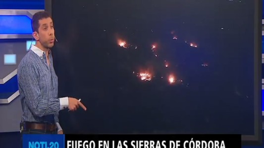 Fuego en las Sierras de Córdoba