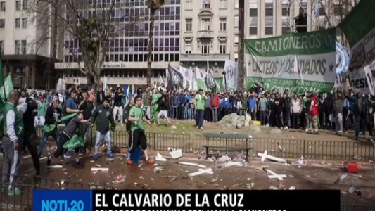 El calvario de la cruz