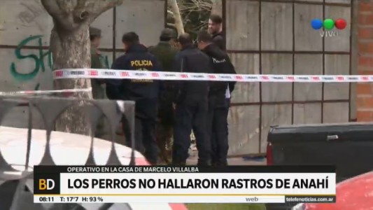 Caso Anahí Benítez: allanaron la casa de Villalba sin hallar rastros