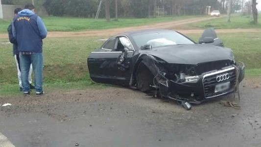 El hermano de Messi chocó contra un camión en Rosario