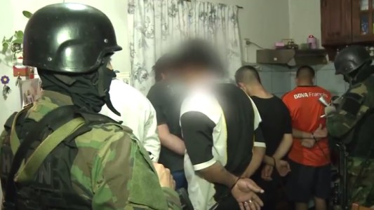 Cayó la "banda del gran cuñado": secuestraron 18 mil dosis de cocaína