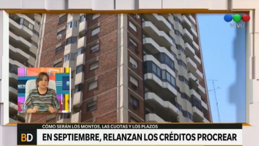 Evalúan el relanzamiento del plan Procrear en septiembre