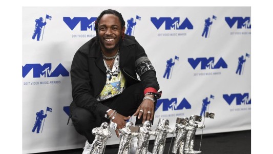 MTV Awards: el rapero Kendrick Lamar, gran ganador