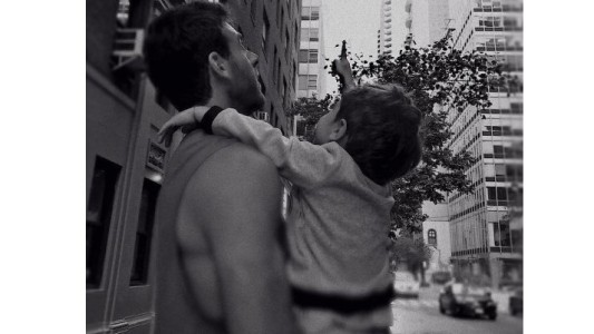 La tierna foto de Del Potro con el hijo de Jimena Barón