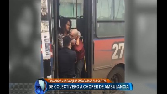 El colectivero que se vistió de héroe
