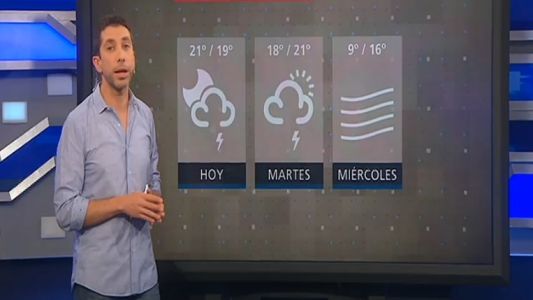 Alerta meteorológica por tormentas fuertes
