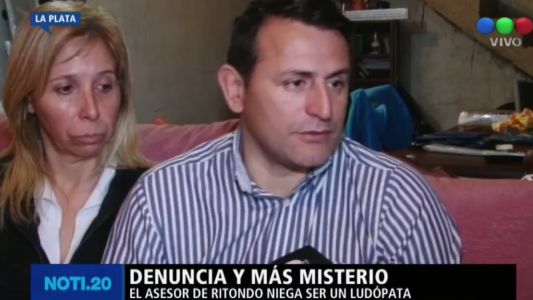 Apareció Alvarenga y habló con Telefe Noticias: "No soy un ludópata ni tomo cocaína"