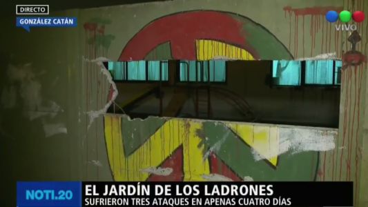 Inseguridad en González Catán: Atacan tres veces en cuatro días un jardín de infantes