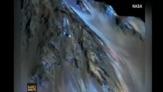 ¿Hay nieve en Marte?