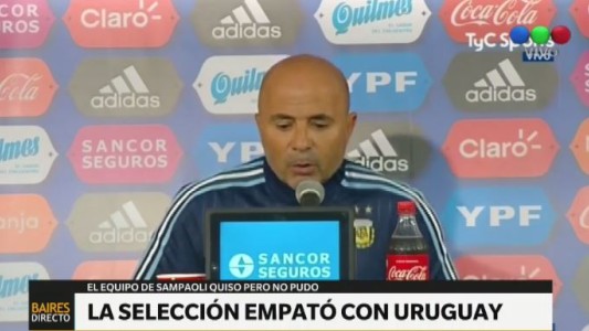 Sampaoli: "Nos vamos con un sabor amargo"