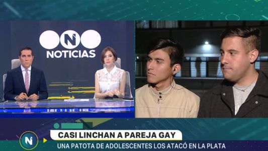 Feroz ataque a una pareja gay en La Plata