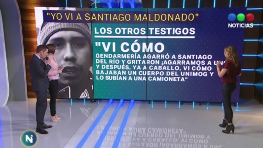 Un testigo declaró ante el juez que vio "con binoculares" como Gendarmería se llevaba a Santiago Maldonado