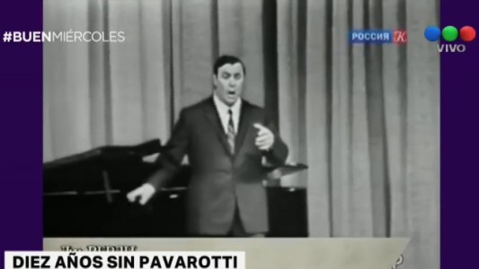 Luciano Pavarotti en Moscú a los 29 años
