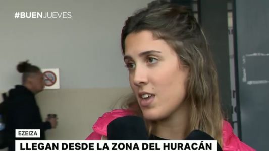 Llegan argentinos desde la zona del huracán Irma: "La gente está muy asustada"